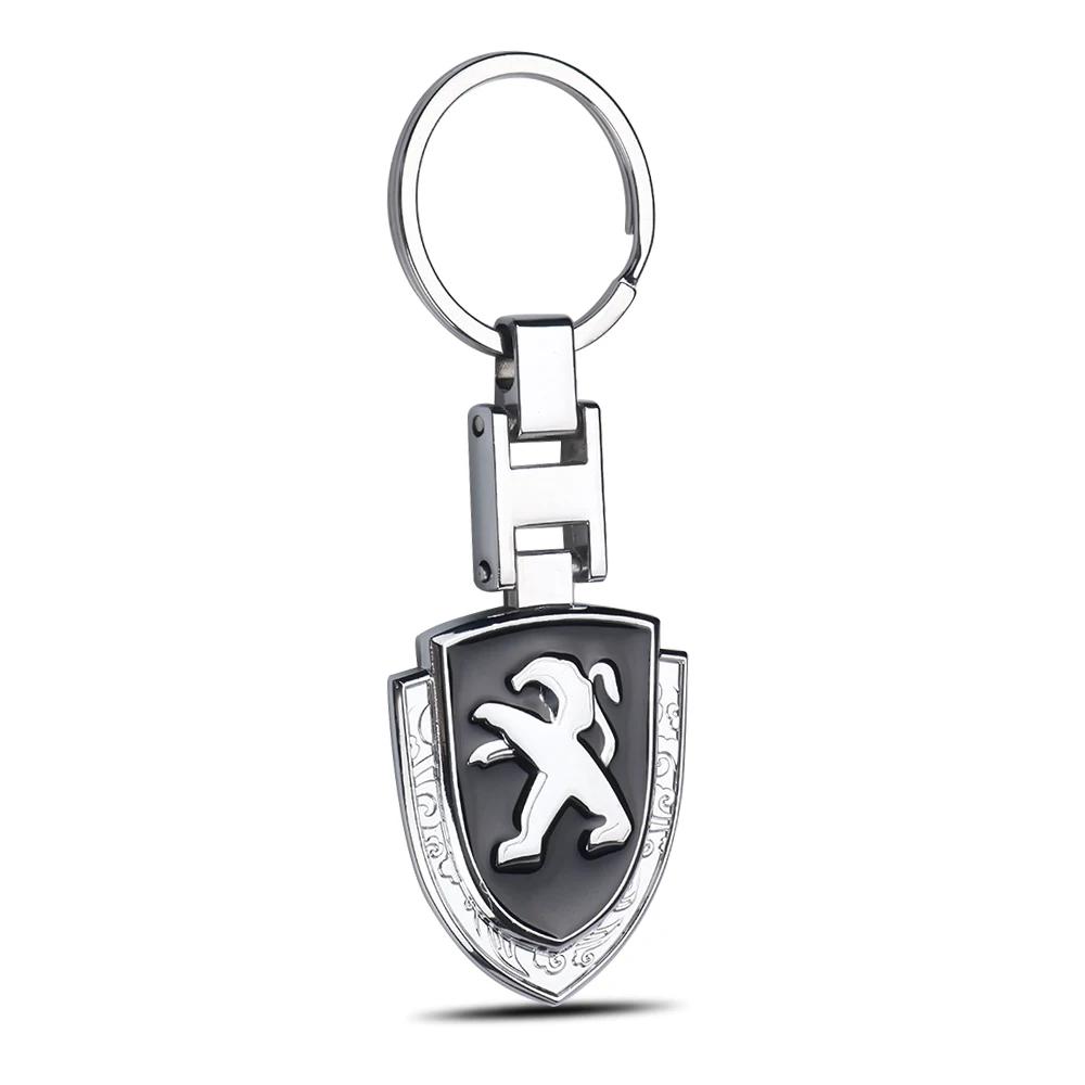 

Car Sticker 2025 Hot 1PC Car Emblem Keychain Gift Keyring For Peugeot GT 3008 308 T9 208 508 2008 5008 207 206 408 108 4008 Auto