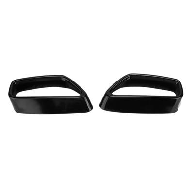 Uitlaatpijp Tip Cover Glanzend Zwart Vervanging voor BMW 5 Serie G30 G38 2018-2025 Uitlaatpijp Trim