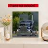 Kenworth 5D Diy Diamond Painting Round Diamond Diy Frameless Holiday Artwork Suitable For Home Office Wall Decoration