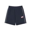 Collaboration Series Letter Print Breathable Skin-Friendly Sports Shorts Kids Shorts Navy-Blue L223B044-002Z
