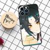 Genshin Impact Xiao Case For iPhone 14 13 12 11 16 15 Pro Max Plus Mini X XR XS Max 7 8 Soft TPU Back Cover