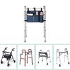 Walking Aid Storage Hanging Bag, Multi-Pocket Organizer for Wheelchair and Walker, Side Storage Bag for Trolley,  Mobility Accessory