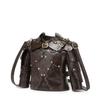 Vintage Mittelalterliche Schulterpanzerung Dreidimensionale Tragetasche Personalisierte Wikinger-Zivilisation Diagonale Spanntasche