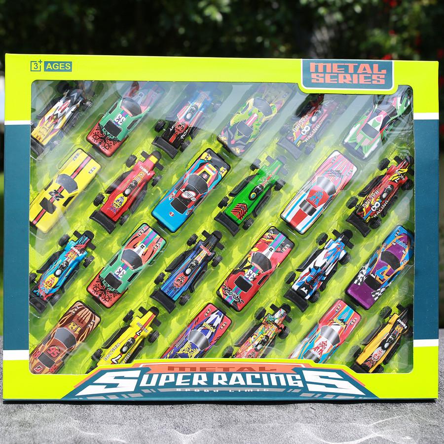 Simulated Racing Car Model Children Toy Set For Toddlers Play And Development