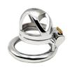 FAAK 7cm 304 Stainless Steel Man Chastity Cage Metal Chastity Cage Penis Lock for Male