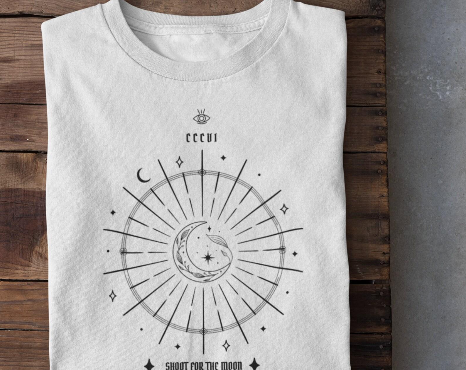 Moon Child T-Shirt: Esoteric Zodiac Astrology Design XL