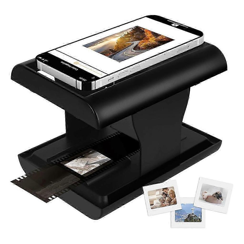 Mobiler Film- und Dia-Scanner, 35-mm-Dia- und Negativ-Scanner mit LED-Hintergrundbeleuchtung für OldFilm nach JP