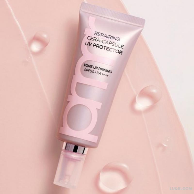 Primera Repairing Cera Capsule UV Protector Tone-Up Priming SPF50+ PA++++ 40ml (+Free Gift)