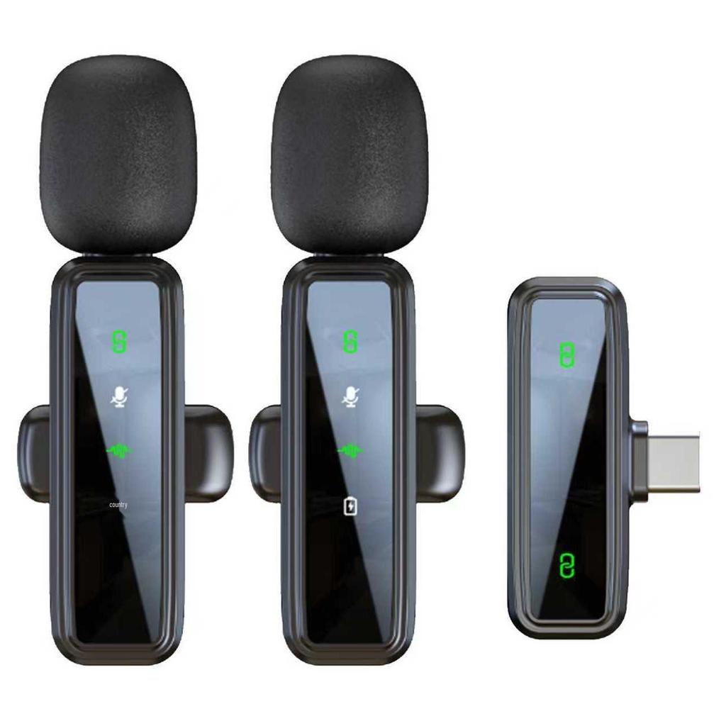 New J81 Lavalier Microphone: Smart Noise Reduction, Wireless J82 Three-in-One Mic