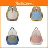 Modern Chic Gender Neutral Color Block Backpack For Boys And Girls In Various Sizes