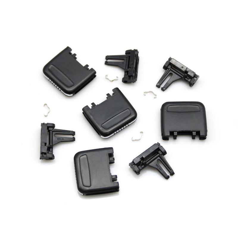 Car Front Rear Air Vent Central AC Vent Grille Slider Outlet Tab Clip Repair Kit For Porsche Cayenne 2010-2016