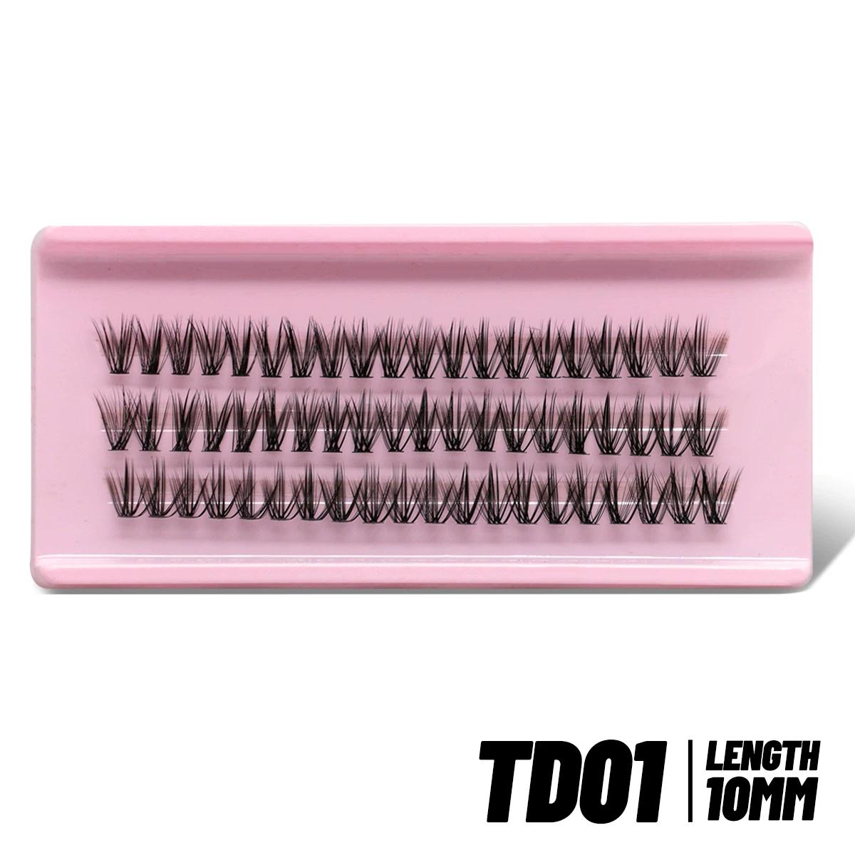 Groinneya 2025 Large Capacity Eyelash Book! 6 Kinds of Mixed Nature Segmented Eyelashes! 0.07 mm