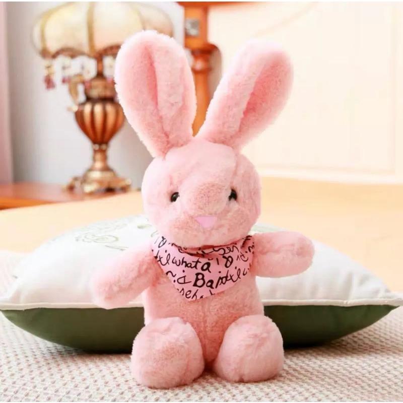 Cute Sweater Rabbit Doll Dress Rabbit Plush Toy Scarf Rabbit Claw Doll Wedding Gift