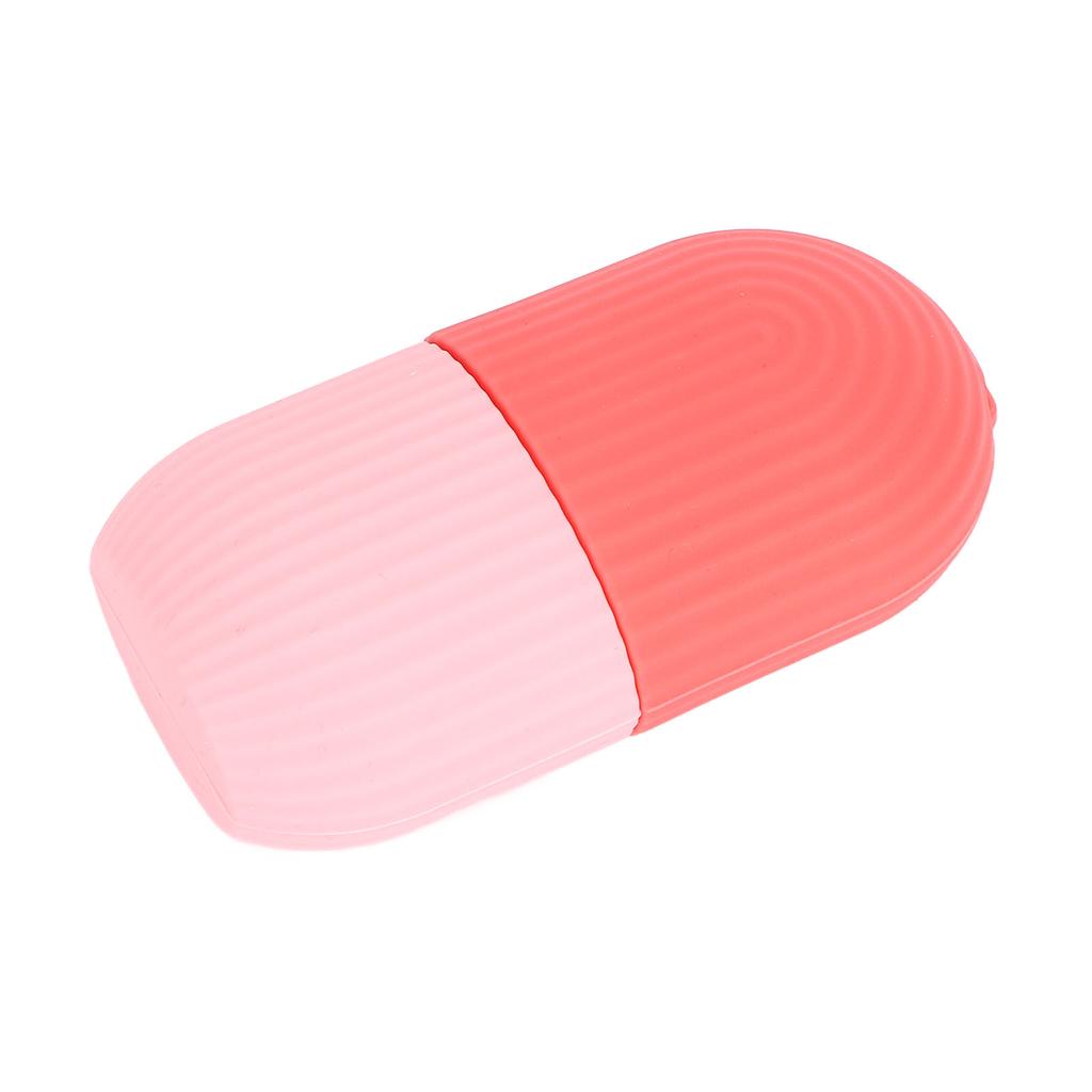 Raffredda Viso Sollievo dal Dolore Impugnatura Antiscivolo Silicone Durevole Funzionamento Facile Stampo Ghiaccio Viso per Massaggio Facciale