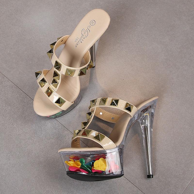 Женская обувь на шпильке для ночного клуба — фото 7