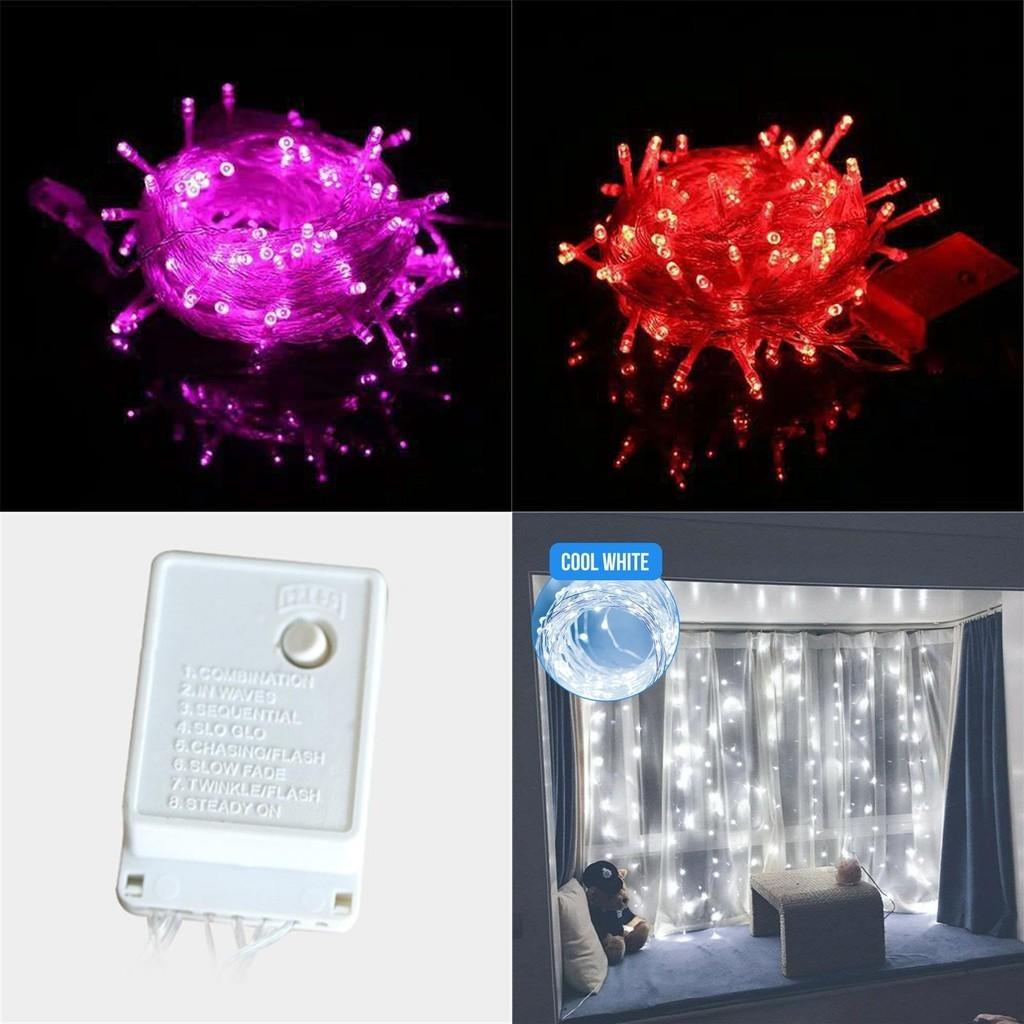 Enchanting 10m 100leds Fairy String Lights Perfect For Christmas Tree Decorations And Festive Atmosphere