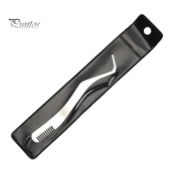 

Аппликатор для ресниц из нержавеющей стали, инструмент для точного управления, антикоррозийный, простой в очистке, многофункциональный зажим для накладных ресниц серебряный