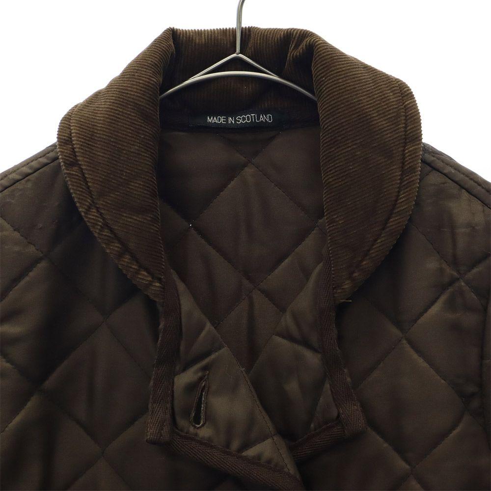 Traditional Weatherwear padded double-breasted Quilted jacket 32 Brown Women Used