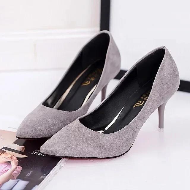 Fashion Women Shoes Pointed Toe Pumps Patent Leather Dress Red 8CM High Heels Boat Shoes Shadow Wedding  for Wedding Women