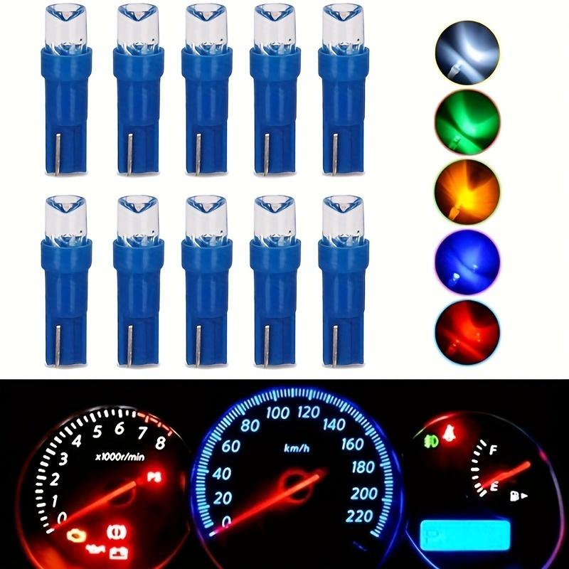 10Pcs/Set T5 LED Car Dash Dashboard Lights