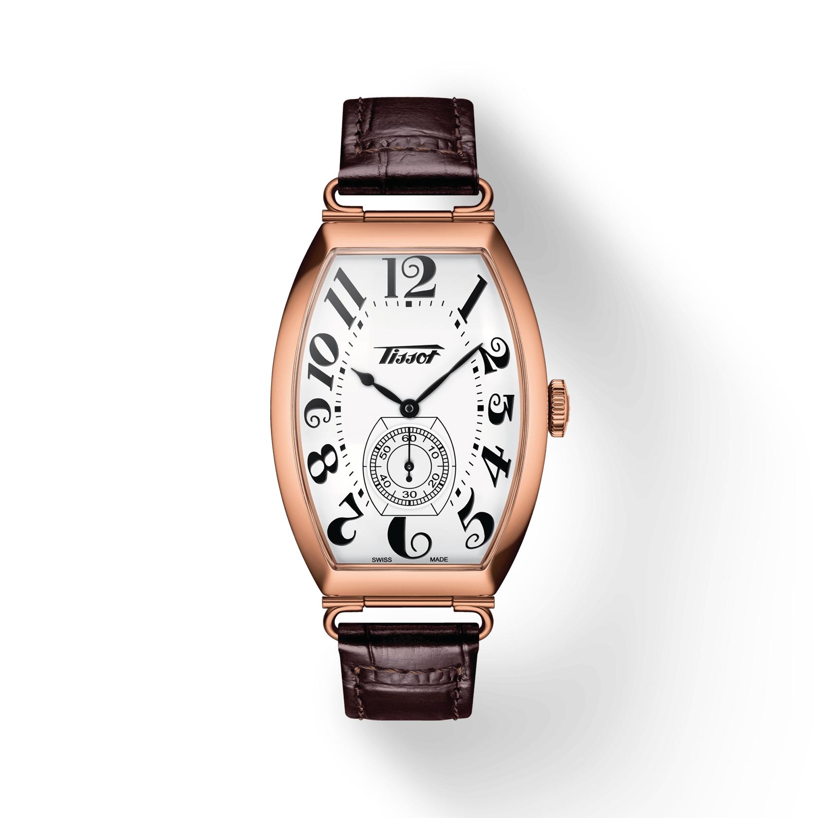 

Чоловічий модний годинник Tissot зі шкіряним ремінцем та білим циферблатом T128.505.36.012.00 білий