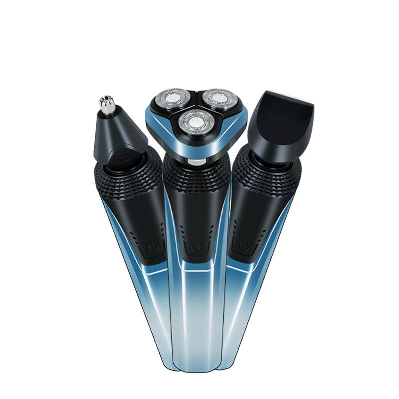 Linke 8816 Three-in-One Men's Electric Shaver - USB Rechargeable, Washable Razor