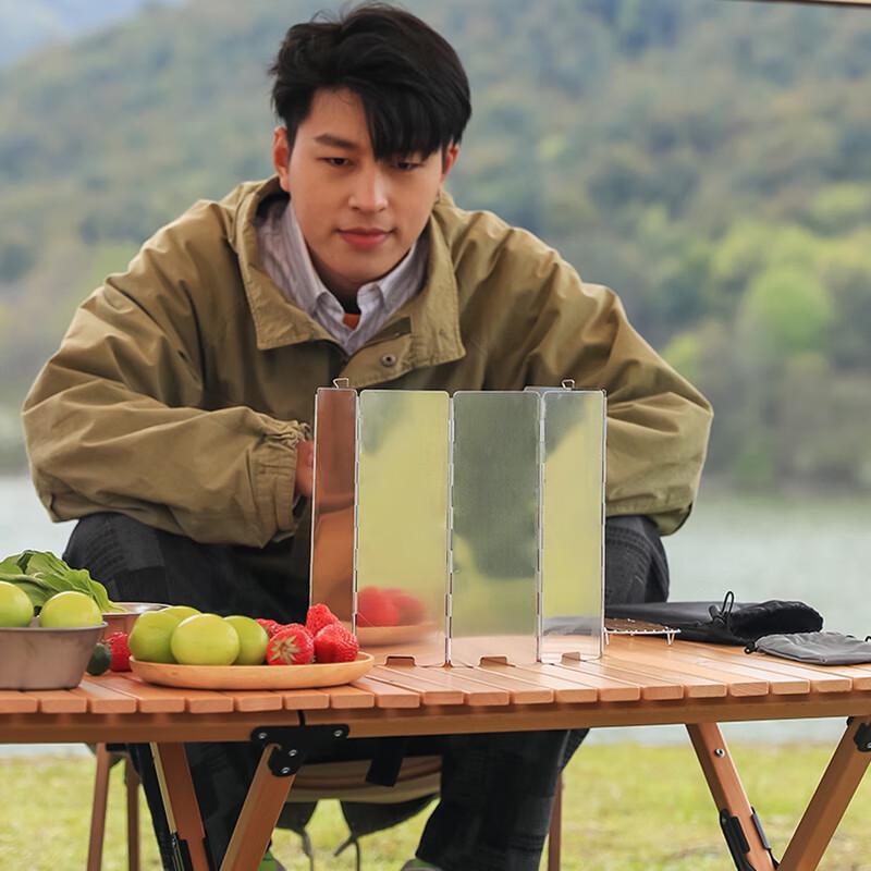 Portable Camping Stove Windshield