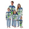 Christmas Prints Family Matching Long Sleeve Tops+Pants Set Family Matching Sets