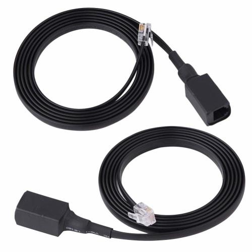 Microphone Extension Cable, 1.5M 6-Pin Microphone Cord for Yaesu Radio Transceivers