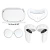 Silicone Cover Set for Oculus- Quest- 2 for Protection for Virtual Reality Heads