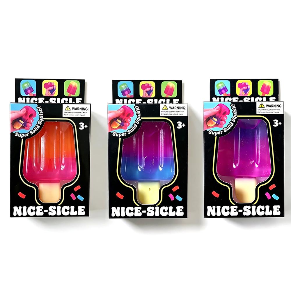Schylling Needoh Nice-Sicle Sensory Fidget Cube Stress Relief Squishy Cube Anti-Anxiety Squeeze Toy For Focus Adhd Population