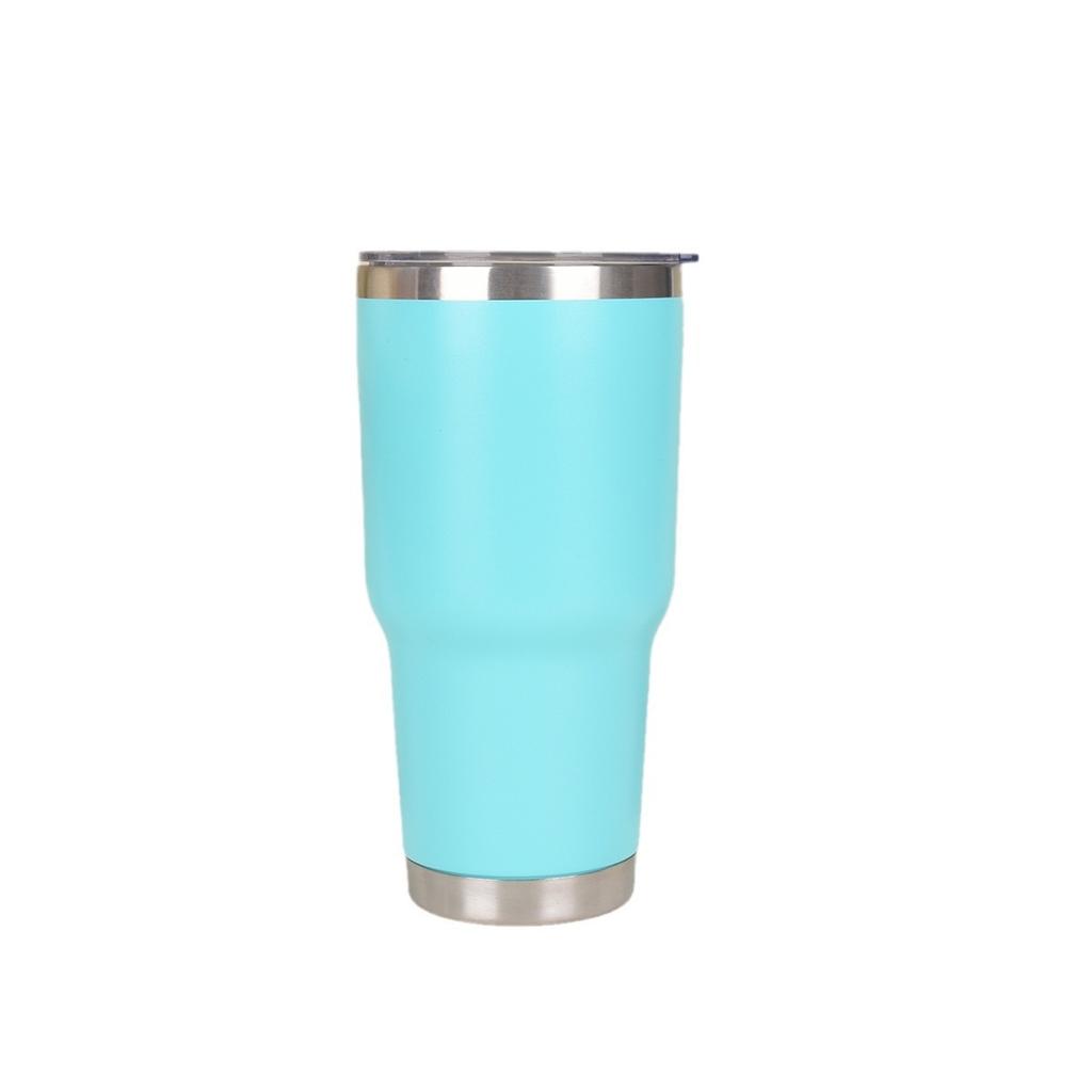 Steel Spray Car Mug Outdoor Portable Big Cap Thermos Cup Big Cap Accompanying Ice Bully Drinking Cup Durable Durable Useful