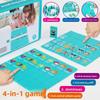 Wooden Logic Dominoes Educational Toy For Kids With Diy Fun And Memory Training