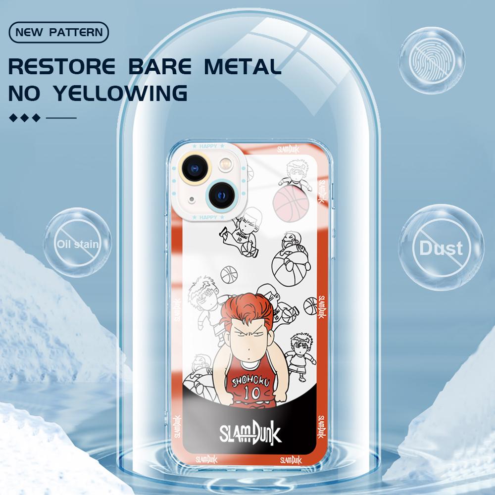 Nárazuvzdorný kreslený vzor měkké pouzdro na telefon Full Cover Camera Transparentní ochranné pouzdro pro Huawei Honor iPhone Samsung Xiaomi Redmi OPPO Realme Vivo