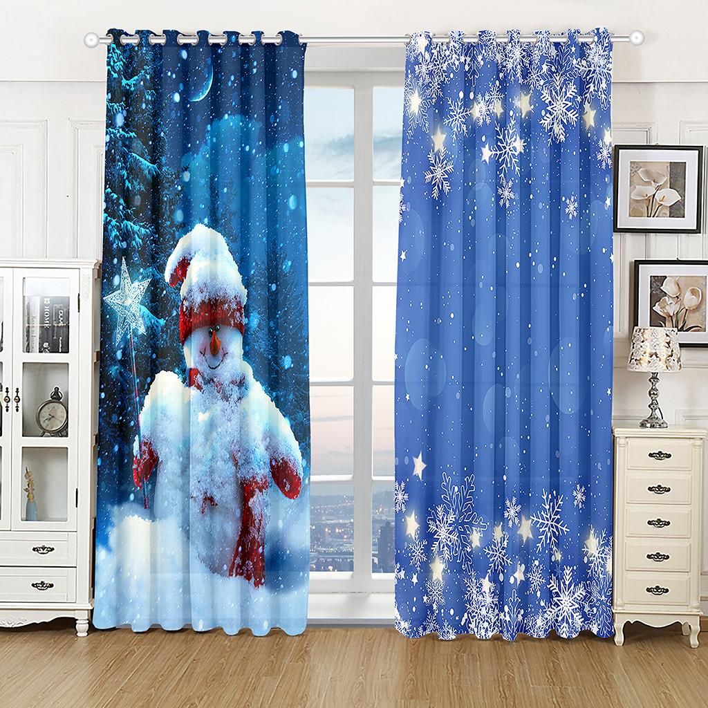 Мультфильм Рождественский олень С Новым годом животных Детские оконные шторы Жалюзи — фото 6