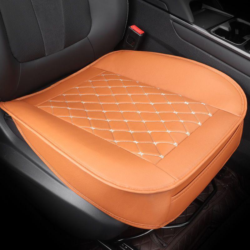 Vier Jahreszeiten Universal Leder Autositzkissen - Rückenfrei, einteiliger Rücksitzbezug.
