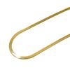 Unisex Minimalist 18k Gold-Plated Stainless Steel Snake Chain Necklace