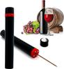 Red Wine Bottle Opener Air Pressure Pump The Grape Wine Bottle Opener Portable Stainless Steel Pin Easy Cork Remover Corkscrew