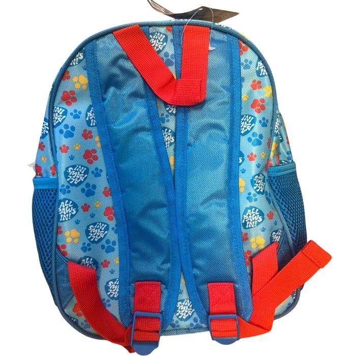 Mochila Patrulla Canina 3D - 31 cm - Azul - Correas Acolchadas - 1 Compartimento