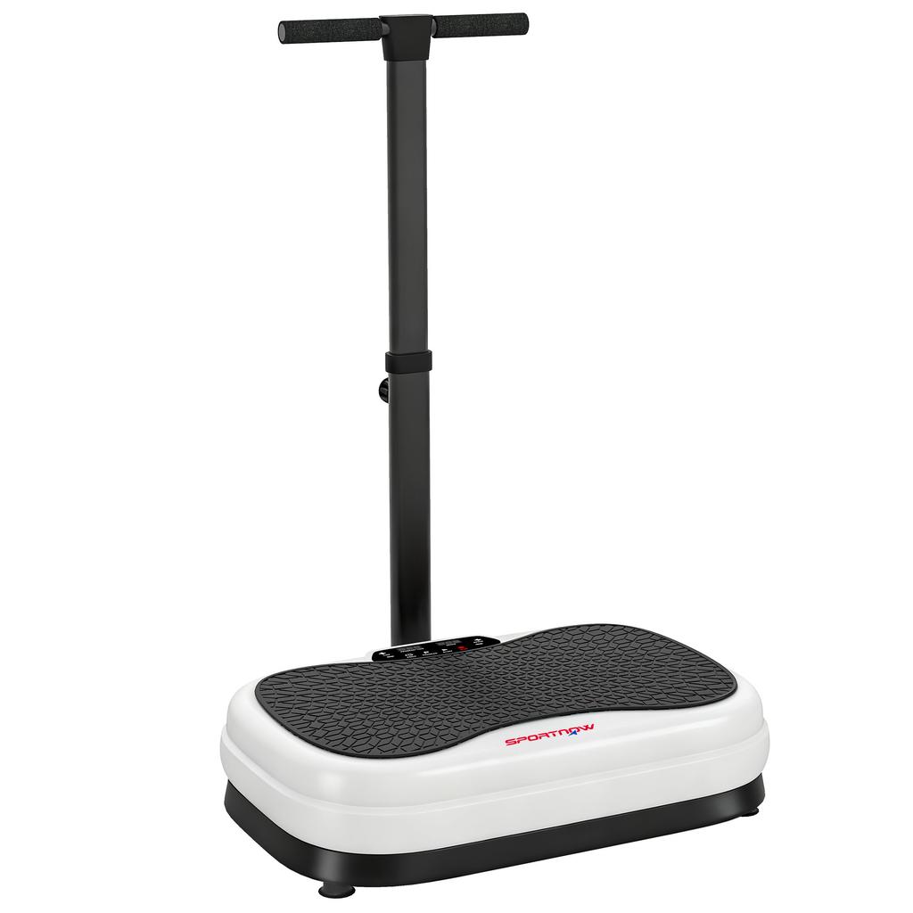 Vibration Plate, with Adjustable/Removable Handle, Preset Modes, 50 Speeds