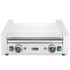 Podgrzewacz Grill Rolkowy Do Parówek Hot-dogów Dwustrefowy 14 Rolek 45 Cm 1230 W