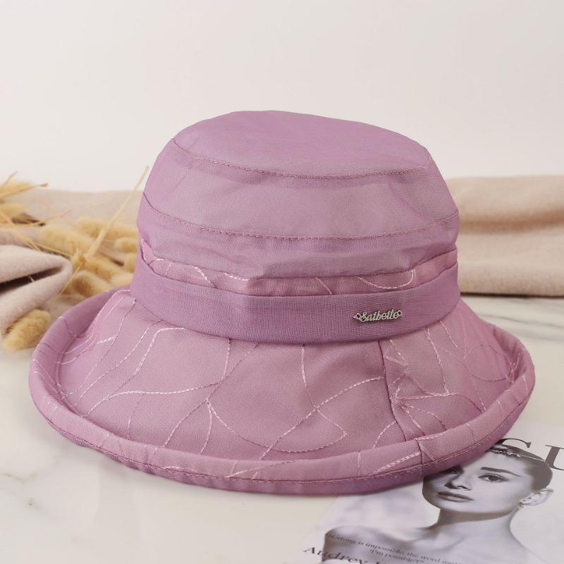 Protecție solară Protecție UV Umbrelă de soare Pălărie de pescar Căciulă de găleată vintage pentru femei Umbră de exterior Pălării de găleată moi, ușoare și respirabile