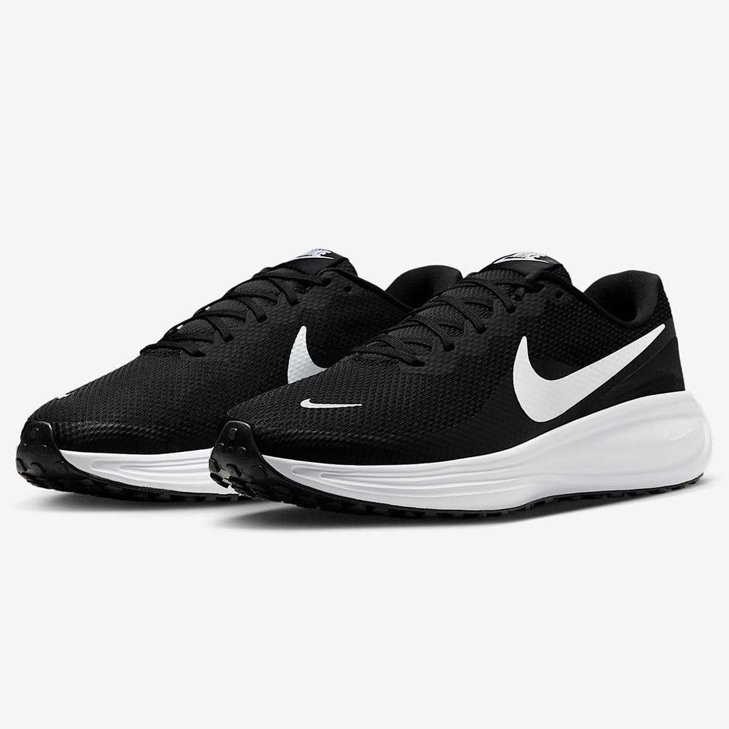 Nike Revolution 8 Size Wide, Black/Black/White, HQ1996-001, 25.5cm