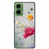 Silicone Painted Cover For Motorola Moto G35 G55 Case Luxury Animal TPU Silicone Soft Back Cover For G55 5G Black Bumper MotoG35