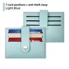 Business Anti-theft Brush PU Leather Card Slim ID and Bank Card Holder Wallet Protective Case Coin Card Holder Pouch