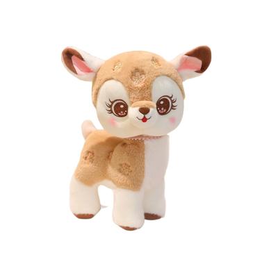 Muñeco de Ciervo Sika de 15/25/33 cm Juguete de Peluche Relleno Muñeco Hecho a Mano Dibujos Animados Anime Almohada Linda Regalo de Cumpleaños para Niños Muñeco Divertido