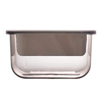 Portascotole adesivo Porta rotolo di carta igienica trasparente per Casa Ristorante Bagno Scrivania Camera da letto