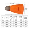XXS Kids Swim Fins Short Youth Flippers Swimming Training Fins for Children Beginner Lap Swimming Pool Snorkeling