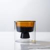 Doppelwandige Teetasse aus Borosilikatglas