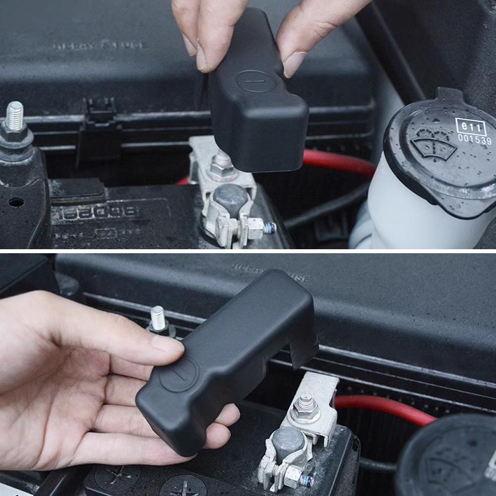 Skyddshölje för bilbatteriets minuspol för Toyota FJ Land Cruiser Prado 150 V8 200 2010-2017 Tillbehör